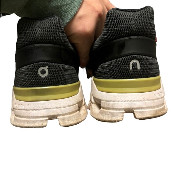 On Cloudswift Running Shoe Men’s Size 12.5 Magnet/citron - Picture 4 of 6